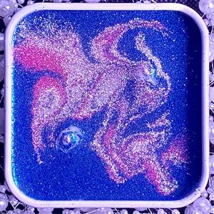 8oz Glitter High End Coconut Soy Wax Candle - Fruity/Tropical